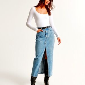 Abercrombie demin skirt